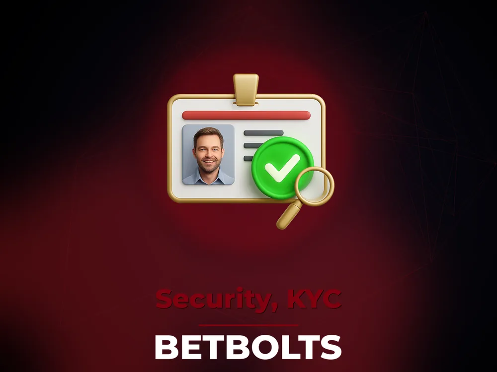 Betbolts - Security, KYC