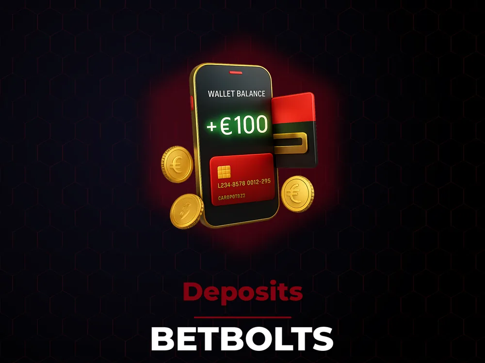 Betbolts - Deposits